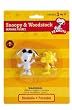 Snoopy Joe Cool and Woodstock Bendable Figurine Set