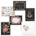 Canopy Street Chalkboard Floral Thank You Note Card Assortment Pack - Set of 36 with White Envelope (53804)
