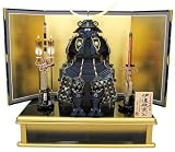 ★秀光オリジナル限定品★五月人形・鎧平台飾りセット 美しい高床台と金沢箔屏風、忠実に再現した伊達甲冑はまさに最高峰の画像