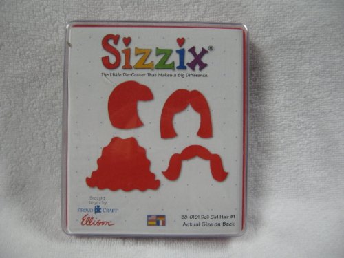 Sizzix Doll Girl Hair #1 38-0101