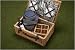 Kitchen Craft PICNIC4 Kitchen Craft Deluxe Wicker Picnic Basket For Four Persons, Complete with Accessories