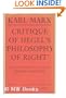 Critique of Hegel's 'Philosophy Of Right' (Cambridge Studies in the History and Theory of Politics)