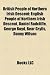 British People of Northern Irish Descent: English People of Northern Irish Descent, Daniel Radcliffe, George Boyd, Bear Grylls, Danny Wilson