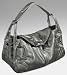 Pewter Francesco Biasia ''Gaia'' Leather Hobo
