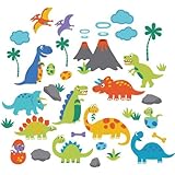 Dino Friends Decorative Peel & Stick Wall Art Sticker Decals