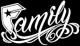 Famous Family Sticker (Decal) - 8"