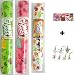 Meiji Gummy Choco Strawberry, Mucat, and Fruit Mix Candies + 2 Free Randomly Picked Pokemon Keychains!