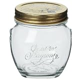 Bormioli Rocco Quattro Stagioni Anphora 17 Ounce Canning Jar, Set of 12