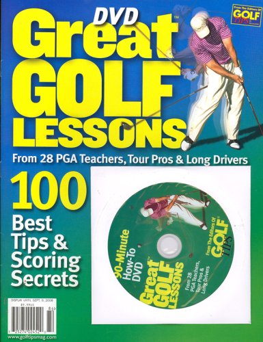 Great Golf Lessons, DVD Included, Special 2008 Issue