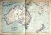 1872 Map Australia New Zealand Tasmania Torres Strait