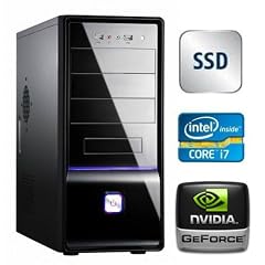 Tronics24 Istarter SSpeeD PC Intel Core i7-2600K (Quadcore) Sandy Bridge 4x 3.4 GHz, 8 GB DDR3 1600Mhz, Asus P8Z68-V LX, SSD 64 GB Sata3 , Nvidia Geforce GTX550 TI 1GB, USB 3.0, DVD-Brenner, Sound, GigabitLan, Cardreader, MultimediaPC