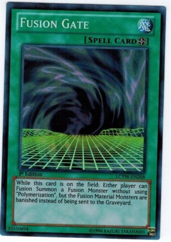 Yu-Gi-Oh! - Fusion Gate (LCYW-EN268) - Legendary Collection 3: Yugi's World - Limited Edition - Super Rare On Sale