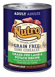 NUTRO Adult Grain Free Lamb and Potato Canned Dog Food, 12.5 oz. (Pack of 12) NUTRO Adult Grain Free Lamb and Potato Canned Dog Food, 12.5 oz. (Pack of 12)