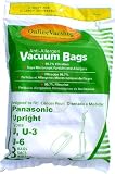 Generic Bernina, Evolution, and Cirrus Upright HEPA Vacuum Cleaner Bags, 3 pk.