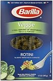 Barilla Pasta, Veggie Rotini, 12 Ounce