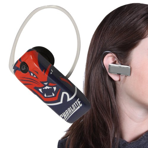 Earloomz Charlotte Bobcats Sl 100 Bluetooth Headset