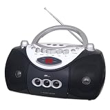 DK Digital CDB 650 CD-MP3-Radiorecorder silber/schwarz ( incl.: 25 EUR Fluggutschein )von "DK Digital"