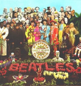 Original album cover of The Beatles Sgt Peppers Lonely Hearts Club Band by The Beatles