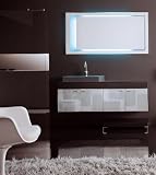 51zk8T1VRBL. SL160  Iotti by Nameeks Set NC4 WENGE Wenge Concept One Contemporary / Modern Bathroom Vanity Set from the