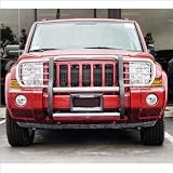 06-10 Jeep Commander Black Horse Stainless Steel Grill Guard Free Installation in New... by Black Horse