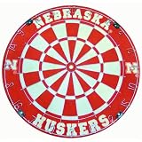 Nebraska Cornhuskers NCAA Licensed Bristle Dartboard