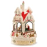 Lenox Holiday Carved Santa's Bake Shop Centerpiece
