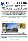 Ite Letters on Batteries New Technologies & Medicine