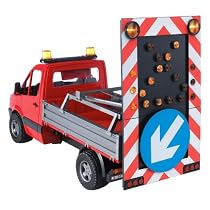 Bruder Toys Mercedes Benz Sprinter with Light and Sound Module and Road Security Unit