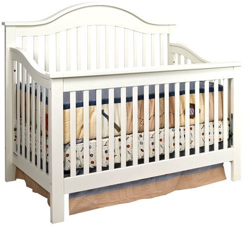 DaVinci Jayden 4 in 1 Crib with Toddler Rail, Antique White