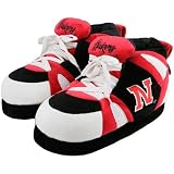 Nebraska Cornhuskers Scarlet Sneaker Slippers - B000BB0616