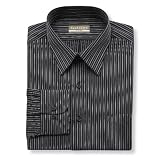  : Van Heusen Fitted Wrinkle Free Broadcloth Fancy Dress Shirt - Point Collar