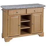 Grey Granite Top on Maple Cabinet by Home Styles - Light Wood (9300-1093)