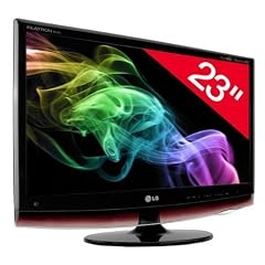 LG M2362DP-PZ - LCD-Bildschirm 58,4 cm ( 23" ) - Full HD mit Tuner TV + HDMI-1.4-Kabel Stecker / Stecker - 2 m (MC380-2M) .