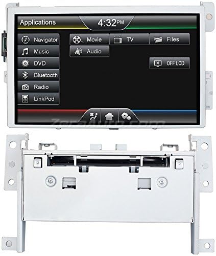 2013-2014 Ford F-150 In-Dash GPS Navigation Stereo DVD Player Bluetooth AV Receiver 8" Touchscreen iPod FM AM Radio USB SD Deck