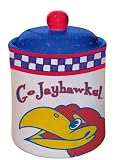 Kansas Gameday Cookie Jar