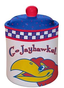 NCAA Kansas Gameday Cookie Jar