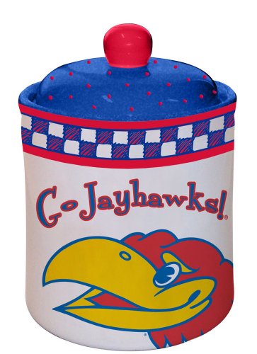 Kansas Gameday Cookie Jar