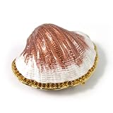 Sea Shell with Crab Trinket Box