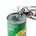 Migana Stainless Steel Multifunctional Tin & Can Opener - Manual Kitchen Tool with Attached Bottle Cap Opener and Soda Tab Lifter, Premium Quality, Silver