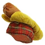 Velvet Hot Dog Hat – Yellow W40S10B