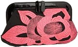 French Connection Filagree Flower Frame Clutch