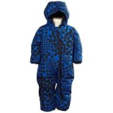 Columbia Habits de Neige Bébés Garçons Bleus avec Capuchon et Bottines