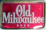Hand Made Vintage Style OLD MILWAUKEE Beer Can Belt Buckle