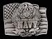 Navy Belt Buckle