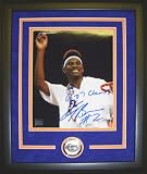 Corey Brewer Florida Gators - Cutting the Net - Autographed Custom Framed 8x10 Photograph with 06-07 Champs Inscription
