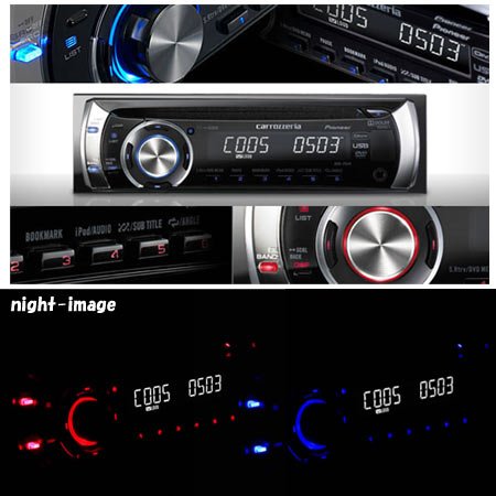 パイオニア CD/USB/チューナー・WMA/MP3/AAC/WAV対応メインユニット DEH-P540