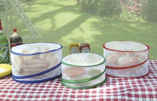 Pop Up Mesh Food Covers Set Of 3