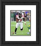 Framed John Abraham Atlanta Falcons Photo