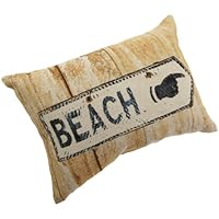 Brentwood 13 by 18-Inch Beach Sign Tapestry Reverse to Suede