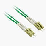 Cables to Go - Patch cable - LC multi-mode (M) - LC multi-mode (M) - 10 ft - fiber optic - 50 / 125 micron - green
